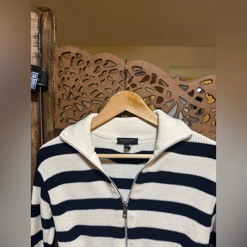 Rag & Bone Striped Cardigan XS
